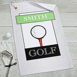 Club Classics Personalized Golf Towel