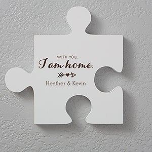 Personalized Romantic Wall Puzzle Pieces - Romantic Quotes - Quote 3