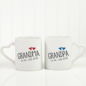 New Grandparents Personalized Coffee Mugs