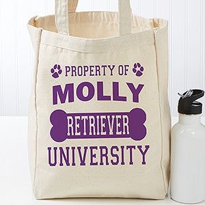 Property of...Personalized Dog Petite Tote Bag