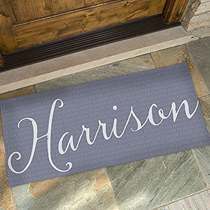 Personalized Oversized Family Doormat - Together Forever