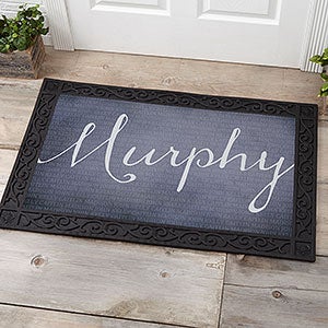 Together Forever Personalized Medium Doormat- 20x35