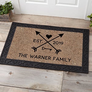 Custom Doormat 20x35 - Arrows of Love