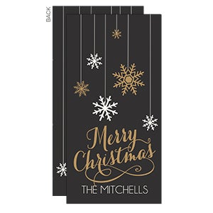 Snowflakes Personalized Postcards