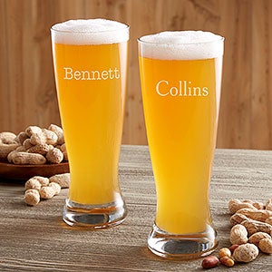 Classic Celebrations Personalized Beer Pilsner- Name