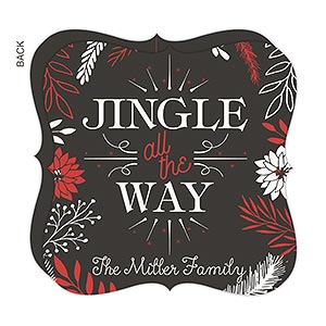 Jingle All The Way Personalized Christmas Cards