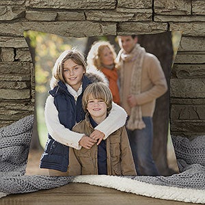 Personalized Photo Throw Pillow - Photo Memories - 14