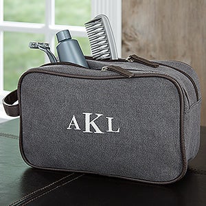 Men's Signature Embroidered Weekender Travel Case- Monogram