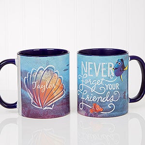 Disney Finding Dory Personalized 11 oz Blue Coffee Mug