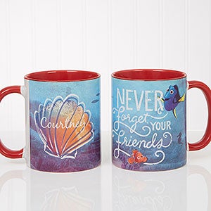 Disney Finding Dory Personalized 11 oz Red Coffee Mug