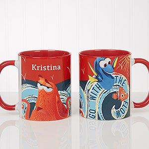 Finding Dory 11 oz Red Custom Coffee Mug