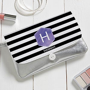 Personalized Wristlet - Modern Stripe