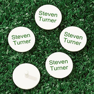 Personalized Golf Markers - Add Any Text - Set of 12