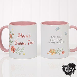 Precious Moments® Floral Personalized Coffee Mug 11 oz.- Pink