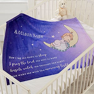 Precious Moments Personalized Baby Fleece Blanket