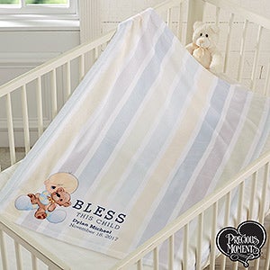 Precious Moments® Bless This Child Personalized Fleece Blanket