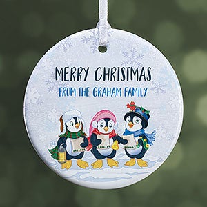 Precious Moments Penguin Christmas Ornament