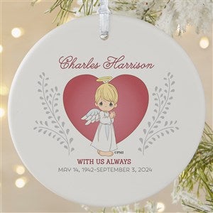 Personalized Precious Moments Memorial Chistmas Ornament