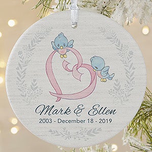 Personalized Precious Moments Anniversary Ornament