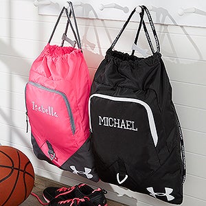 Under Armour® Embroidered Drawstring Bag- Name