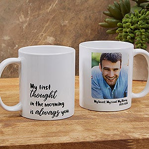 Personalized Memorial Photo Coffee Mug - 11oz White