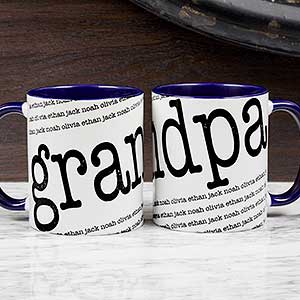 Custom Coffee Mug For Dad - Special Guy - 11oz Blue