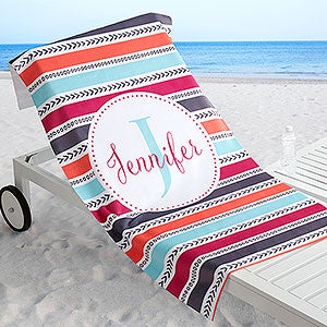 Pattern Personalized Beach Towel