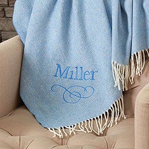 Personalized Luxury Throws - Lap of Luxury