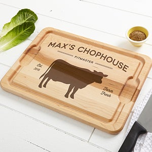 Personalized 12x17 Cutting Board - Farmhouse Kitchen