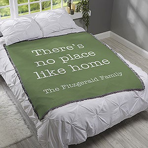 Home Expressions Personalized 56x60 Woven Throw