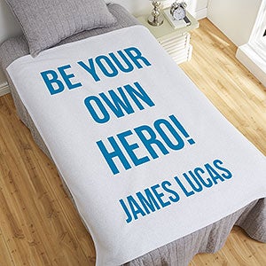 Kids Expressions Personalized 50x60 Sweatshirt Blanket