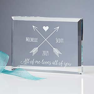 Personalized Keepsake - Romantic Arrows