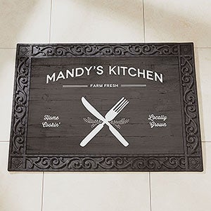 Farmhouse Personalized Doormat-18x27