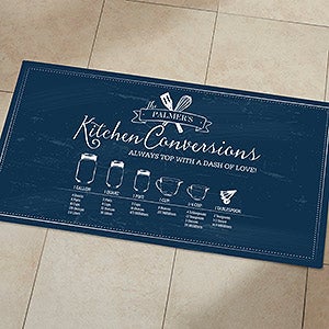 Kitchen Conversions Personalized Oversized Doormat- 24x48