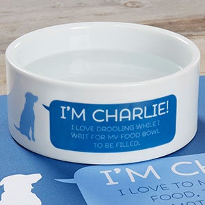 Personalized Large Dog Bowl - Pet Life