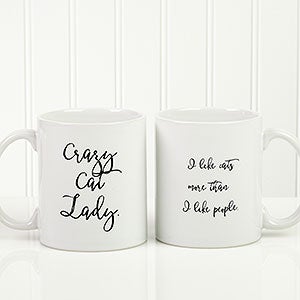 Personalized Coffee Mug 11 oz White - Pet Expressions