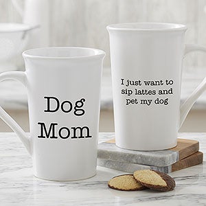 Personalized Latte Mug - Pet Expressions