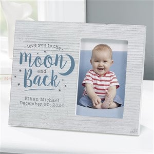 Love You To The Moon Personalized Baby Picture Frame