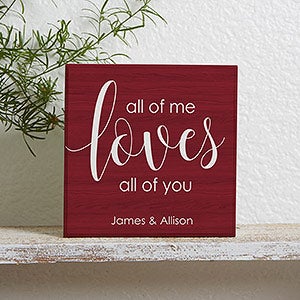 Personalized Shelf Decor - Romantic Gifts