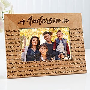 Custom Name Picture Frame 4x6 - Cozy Home