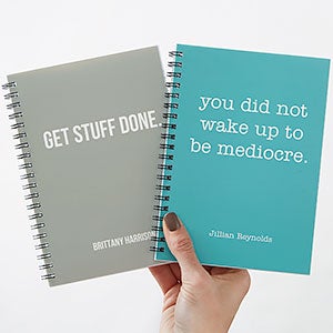 Personalized Mini Notebooks - Expressions