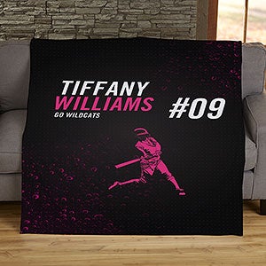 Sports Enthusiast Personalized 50x60 Fleece Blanket