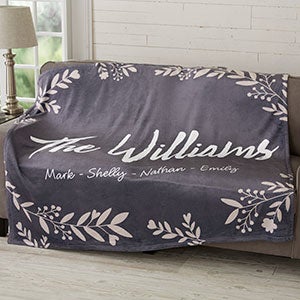 Cozy Home 50x60 Personalized Fleece Blanket