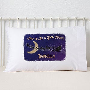 Personalized Kids Pillowcase - And To All A Good Night