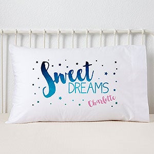 Personalized Kids Pillowcases - Sweet Dreams