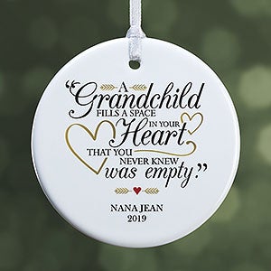 Grandparents Are Special Small 1 Sided Ornament