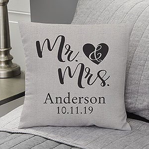 Elegant Couple 14 Personalized Throw Pillow