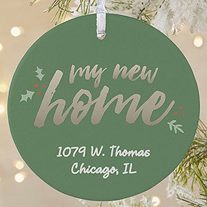 Housewarming Gift Personalized Christmas Ornament