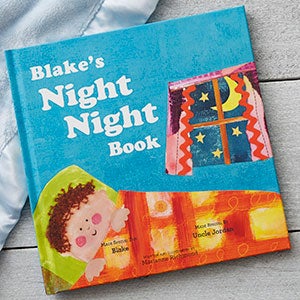 Personalized Kids Books for Boys - The Night Night Book