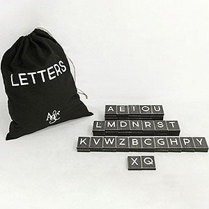 Daily Inspiration Black Letter Bag - 112 pc